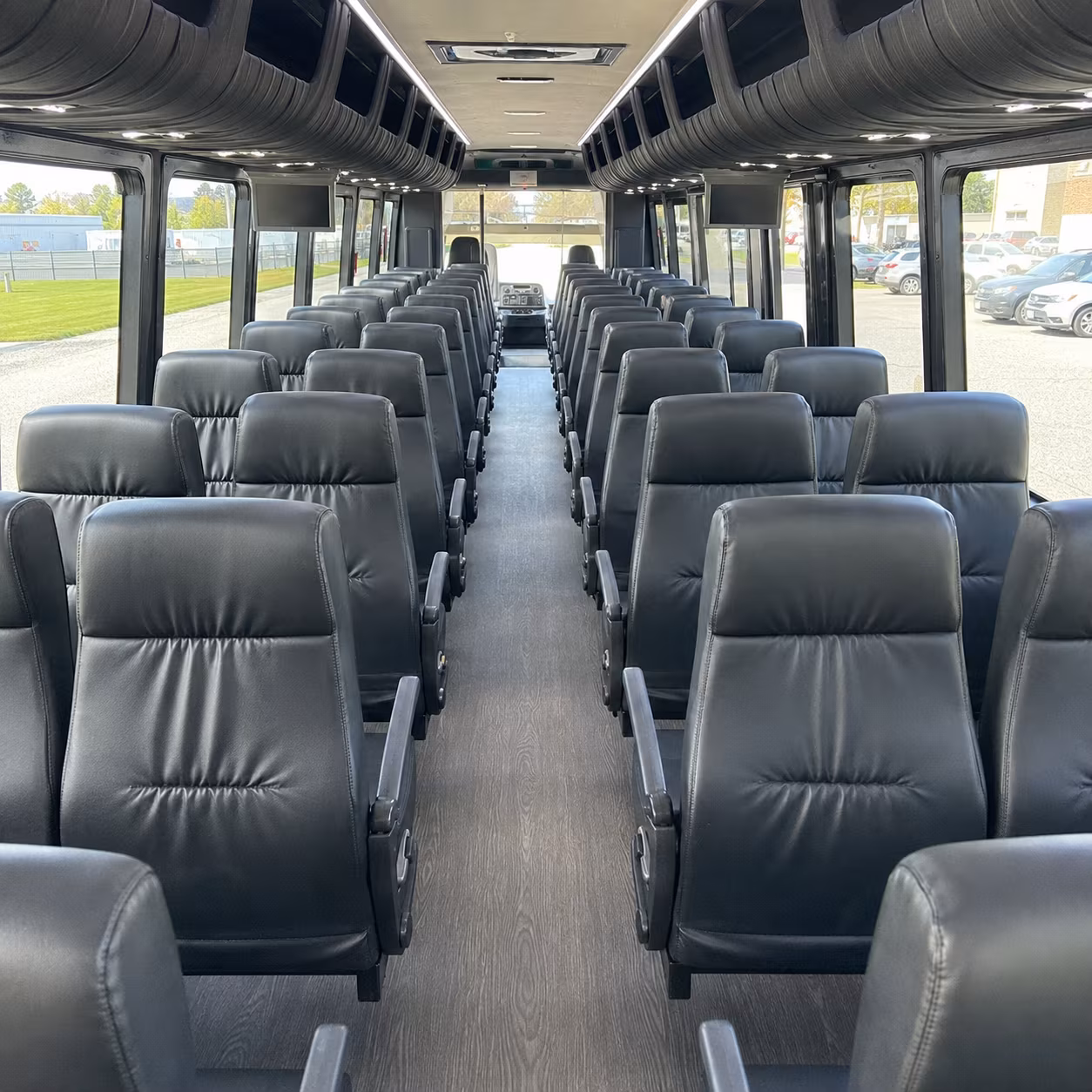 can i book a one way a round trip or a multi day package for a bus rental in st charles