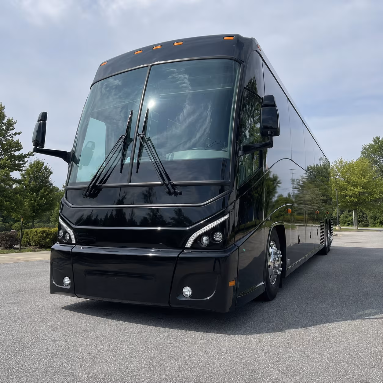 lambert airport charter bus rentals and group transfers