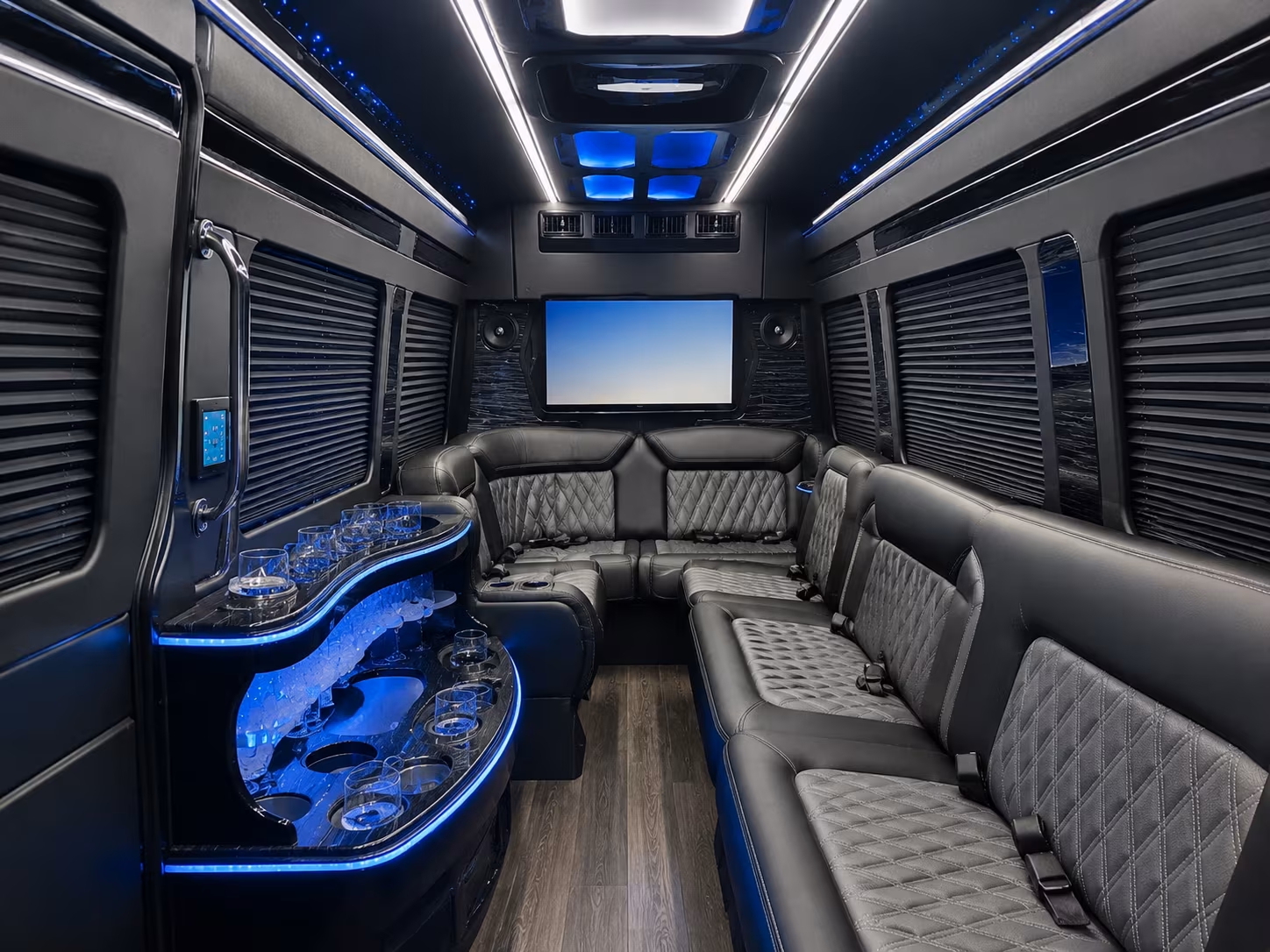 rehearsal dinner bus rentals across greater st charles