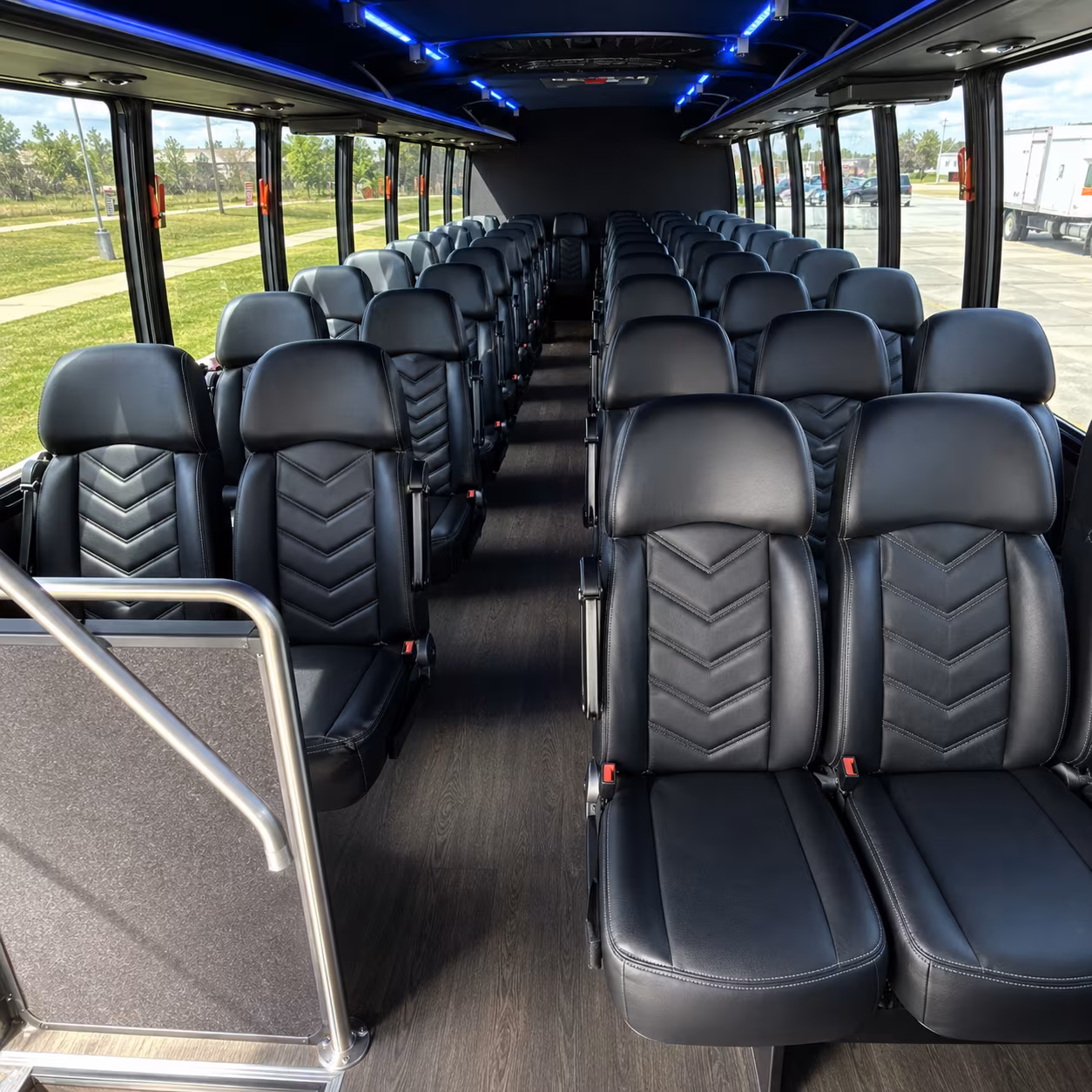 st charles religious group transportation onboard seating