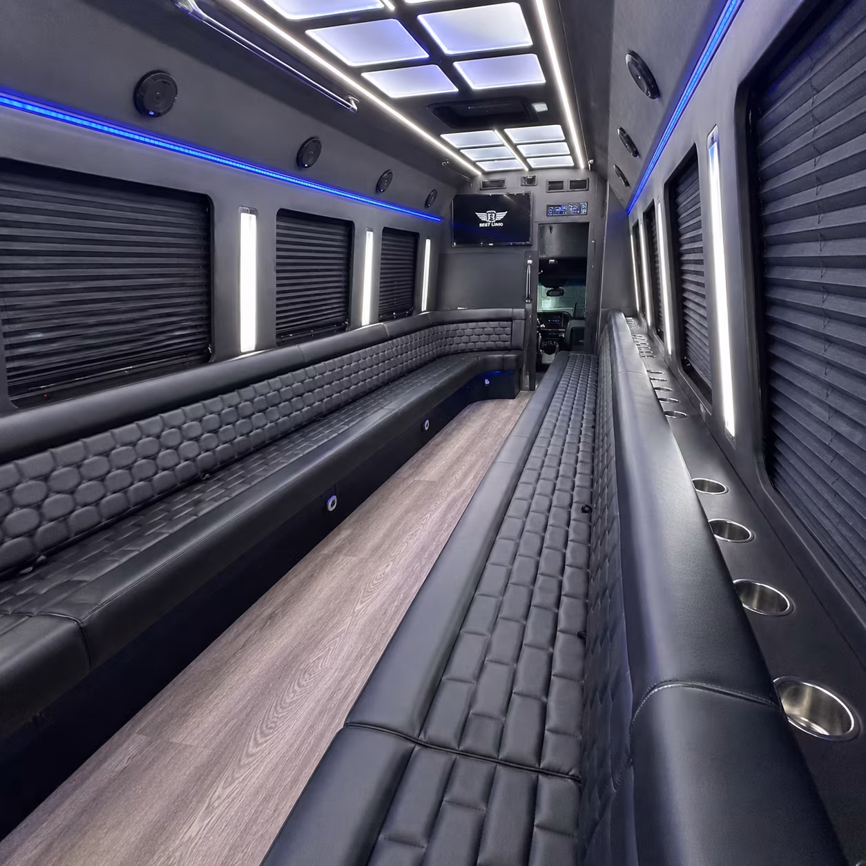wedding party bus rental