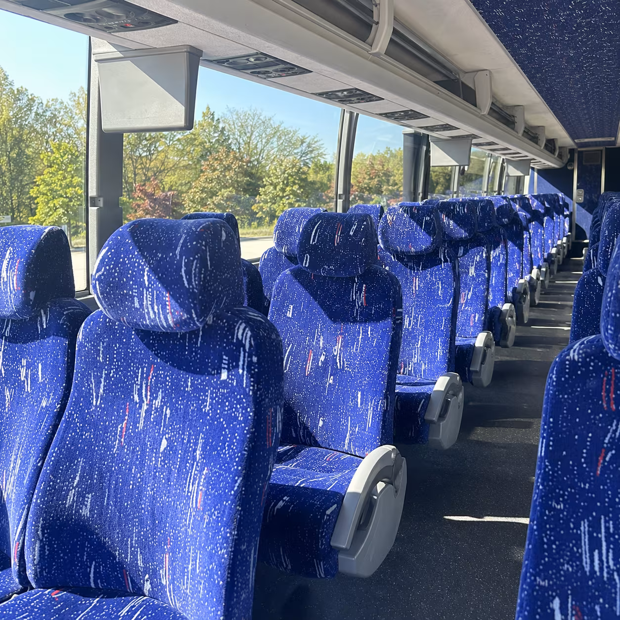 youth group and confirmation class buses in st charles